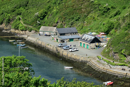 Solva Harbour Quay, Pembrokeshire, wales, UK