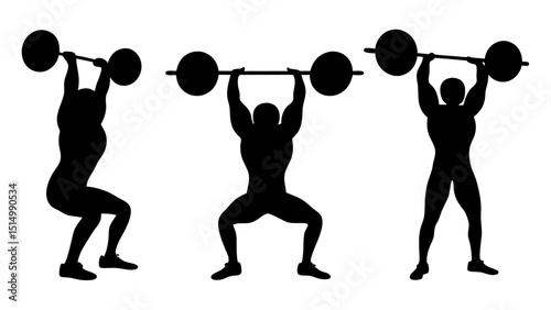 Set of weightlifting
