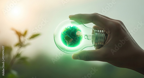 Global ideas light up our future sustainable solutions innovation eco friendly energy