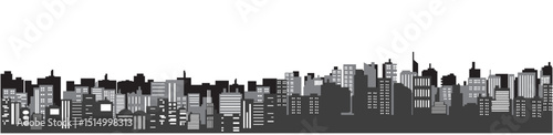 cityscape silhouette vector