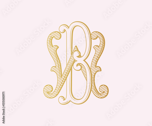 BW, WB, logo BW, Letter BW,  Monogram BW, Wedding Monogram, Wedding Logo, Logo Design , Monogram Vintage