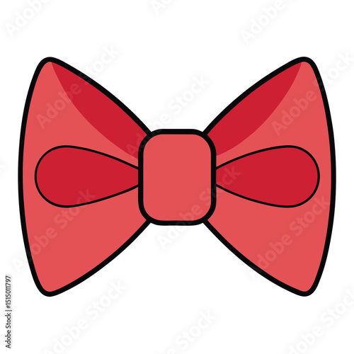 Photo Booth Props flat vector illustration white background