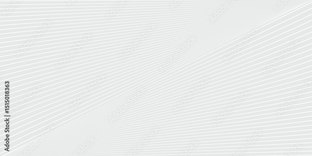 Premium background design with diagonal stripes pattern in white color. White and gray vector horizontal template for business banners, formal invitation backgrounds, luxury vouchers