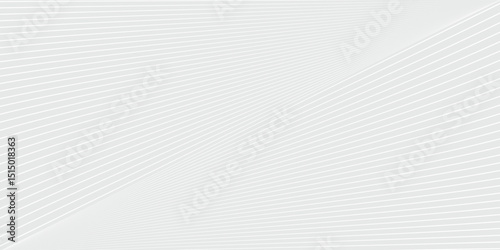 Premium background design with diagonal stripes pattern in white color. White and gray vector horizontal template for business banners, formal invitation backgrounds, luxury vouchers