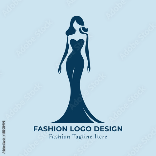 Simple Line Art Fashion Logo