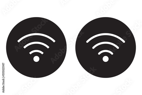 Wifi icon. Free wifi sign isolated icon. wi-fi network linear icon. signal sign and symbol. Public wifi area solid sign. Wifi icon wireless internet signal element flat symbol.