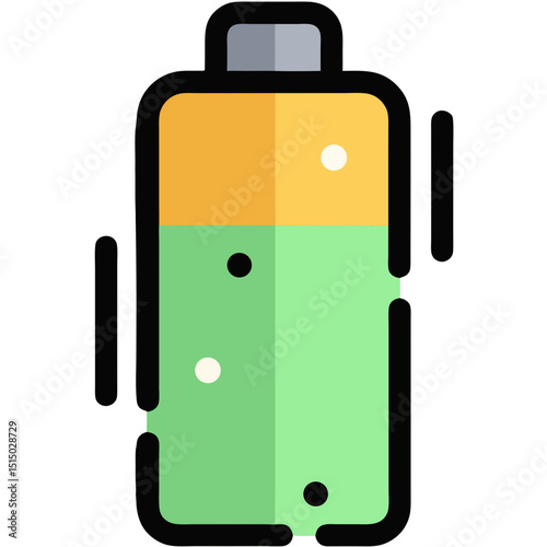 Battery Icon Energy Illustration Power Cell Design