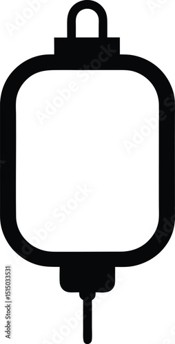 transfusion gradient vector icon editable illustration design hospital, health care