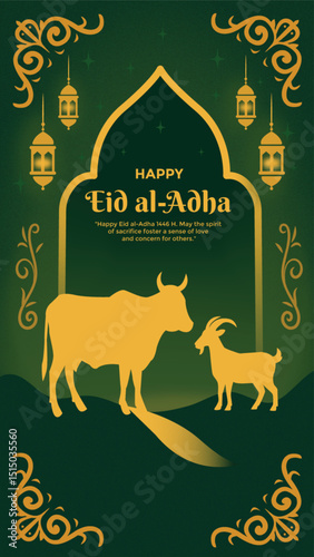 Celebrate Happy Eid al-Adha – Instagram Story Design