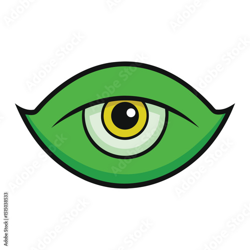 Evil-green-eye glows with dark mischief, piercing souls with a wicked, hypnotic stare that chills hearts and whispers secrets of shadowed malevolence.
