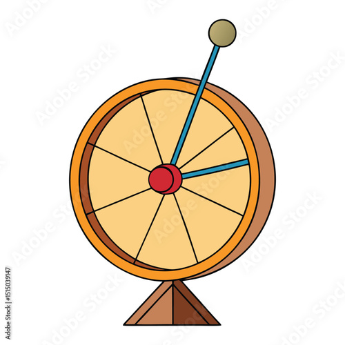 A spinning wheel is a device used to spin fibers like wool or cotton into yarn or thread, traditionally powered by hand or foot.
