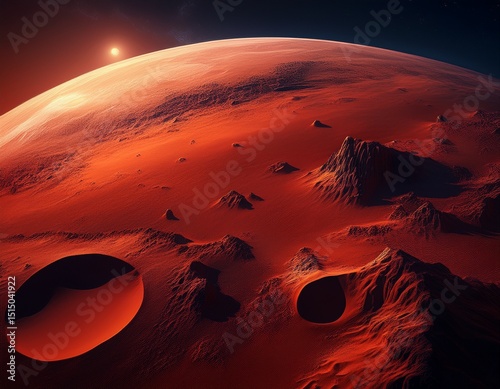 mars marvel close up view of the red planet