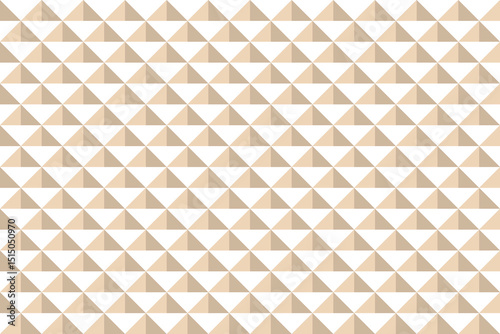 Bisque color triangle geometric pattern for background