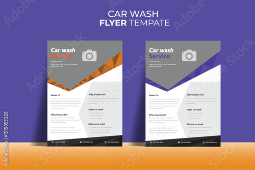 People cleaning car with sponge at car wash Creative car wash car detailing and rental flyer, car service, and price list flyer Car Wash Flyer Poster Layout bundle editable template Car Wash poster