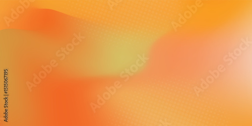 Abstract orange gradient vector background simple cloud