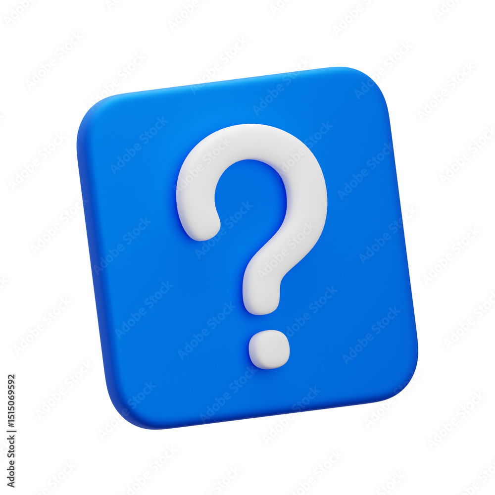 3d question faq ask icon 3d question faq ask icon