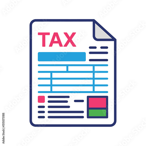 Tax Document Illustration Understanding Your Tax Return