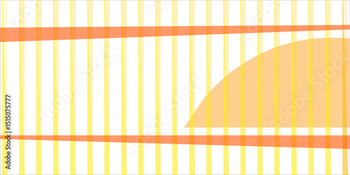 Dark Green, Yellow vector backdrop with lines. Gradient abstract design in simple style with sharp lines. Template for your UI design.