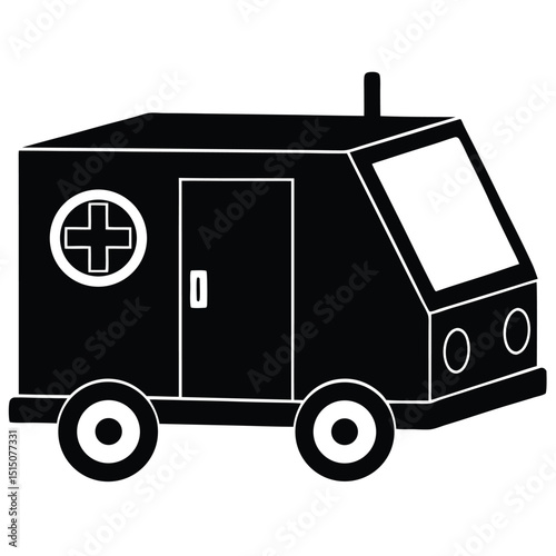vector delivery truck icon
