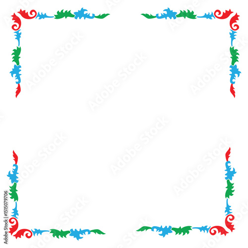 Merry Christmas mistletoe with berry frame. Watercolor traditional hand drawn greeting card. Holiday floral design isolated on white backgroun