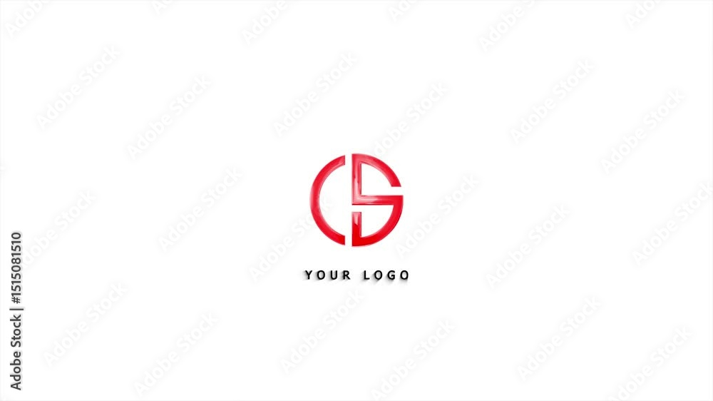 an unique creative 3d hyper clean energetic logo intro animation. 4k high fps, intro, outro, motion, 3d render, 3d reveal of a logo stings.
