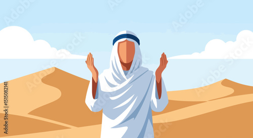 Praying in the Desert: A Spiritual Journey in the Sands