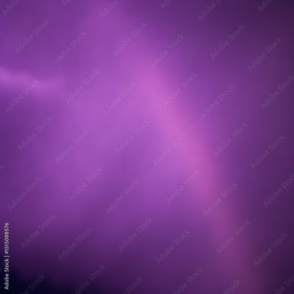 Fototapeta premium Dramatic purple rainbow and lightning storm, a captivating atmospheric phenomenon.