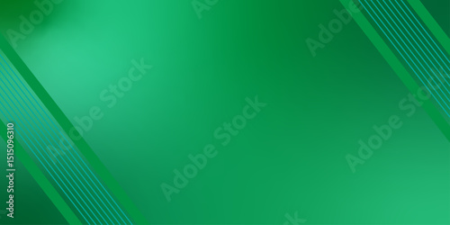 green abstract background .Vector abstract graphic design banner pattern background template. Vector illustration for presentation design. Can be used for business, corporate. 
