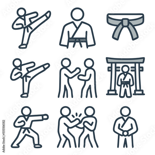 martial arts icon