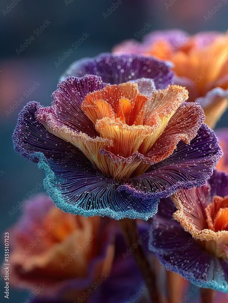 Obraz premium Close-up vibrant flowers