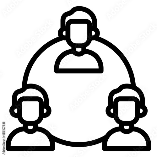 Organization icon in vector illustration