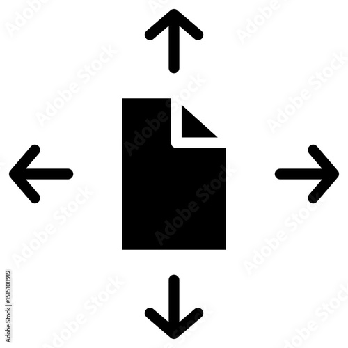 distribute vector icon