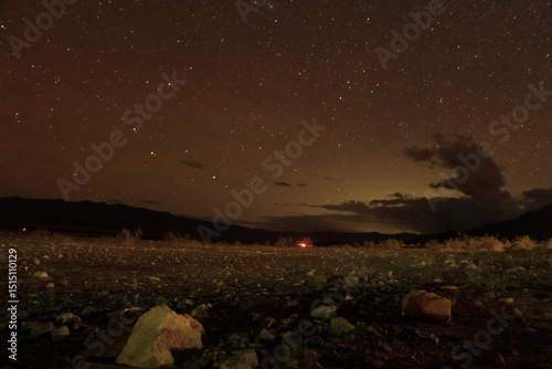Night Sky at Stovepipe Wells in Death Valley, California