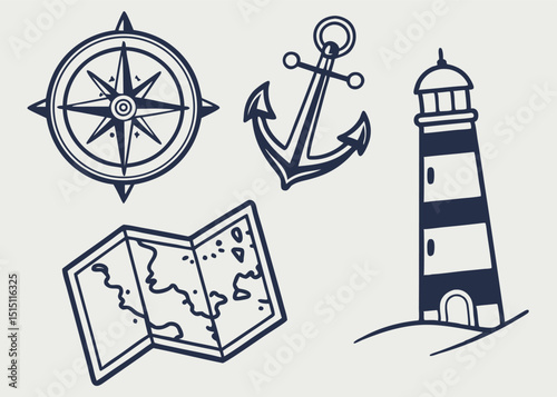  duotone icon set representing navigation essentials