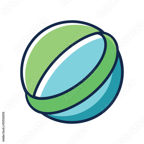 Beach Ball Illustration
