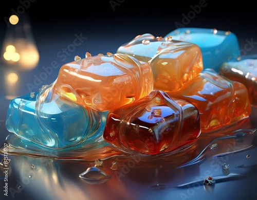 glossy salt water taffy