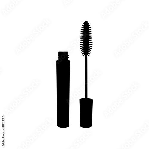  Volumizing Mascara Silhouette illustration