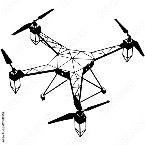 Unmanned Surveillance Drone": clearly defines the subject