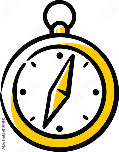 Stopwatch vector illustration