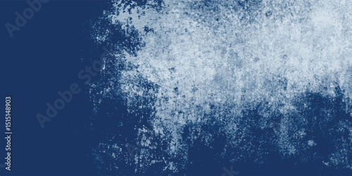 The Beauty of Blue Breaking Apart

