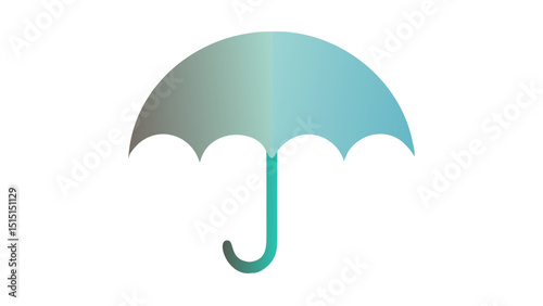 black umbrella icon