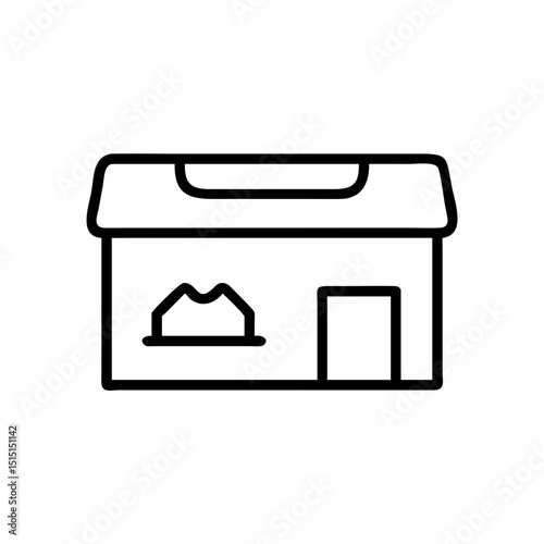 vector illustration of a computer icon