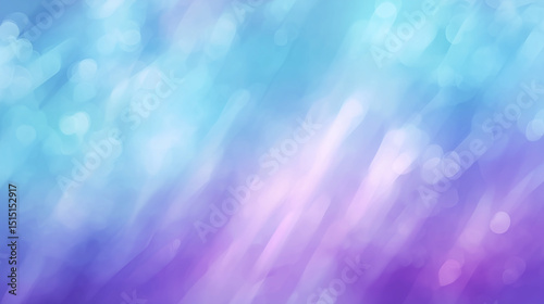 Pastel gradient background blending soft blue-purple tones, creating dreamy bokeh effect with ethereal luminosity