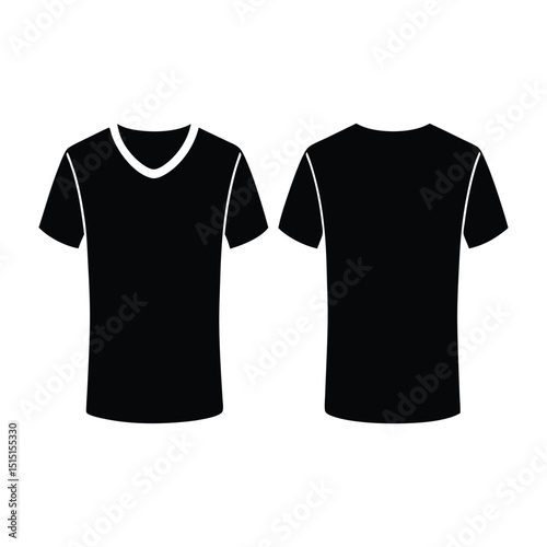 Vector illustration of design template  men T-shirt