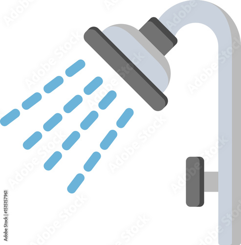Shower Flat Icon