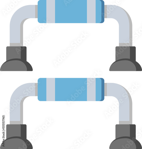 Pushup Grip Flat Icon