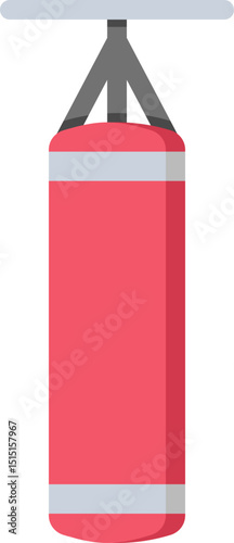 Punching Bag Flat Icon