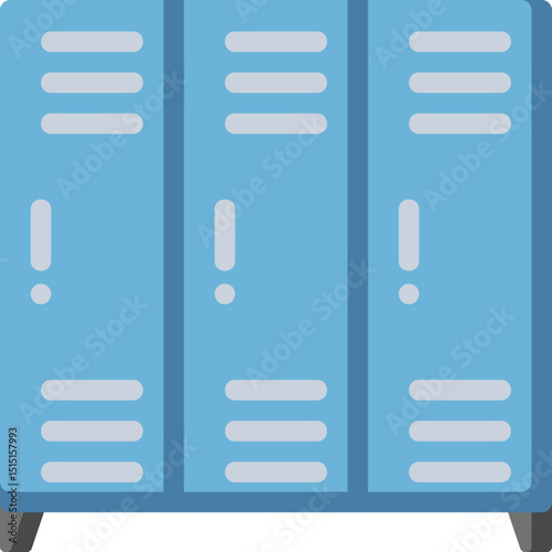 Locker Flat Icon
