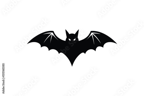 bat-silhuette---vector-art-illustriton-white-backr.eps