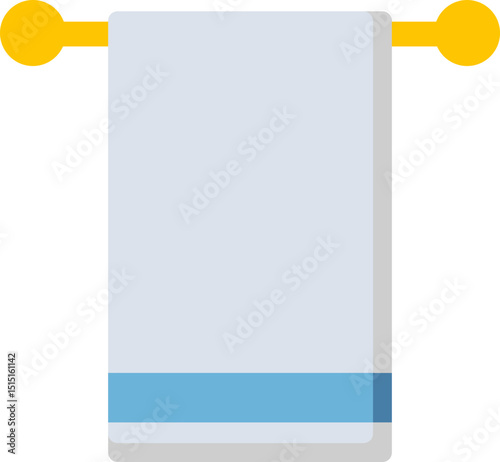 Towel Flat Icon